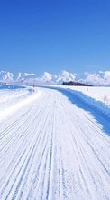 Scaricare immagine Roads,Landscape,Winter sul telefono gratis.