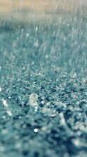 Scaricare immagine Rain, Drops, Landscape sul telefono gratis.