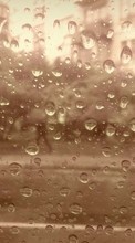 Scaricare immagine Rain, Drops, Landscape, Streets sul telefono gratis.