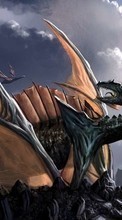 Scaricare immagine Dragons, Fantasy sul telefono gratis.