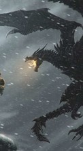 Scaricare immagine Dragons, Games, The Elder Scrolls sul telefono gratis.