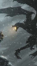 Scaricare immagine Dragons,Games,The Elder Scrolls sul telefono gratis.
