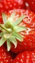 Scaricare immagine Food, Background, Fruits, Berries, Strawberry sul telefono gratis.