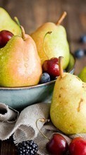 Scaricare immagine Food, Fruits, Pears, Still life sul telefono gratis.