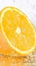 Scaricare immagine Fruits, Food, Lemons, Drops sul telefono gratis.