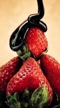 Food, Fruits, Strawberry per Sony Ericsson Naite J105