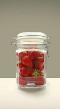 Scaricare immagine Food, Berries, Strawberry, Tablewares sul telefono gratis.