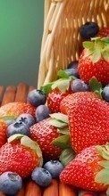 Scaricare immagine Food,Berries,Strawberry,Plants sul telefono gratis.