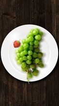Scaricare immagine Food, Grapes, Berries sul telefono gratis.