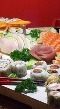 Scaricare immagine 480x800 Food, Sushi sul telefono gratis.