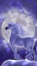 Scaricare immagine Unicorns, Fantasy, Animals sul telefono gratis.