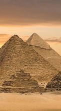 Scaricare immagine Egypt,Landscape,Pyramids sul telefono gratis.