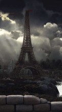 Scaricare immagine Eiffel Tower, Fallout, Games sul telefono gratis.