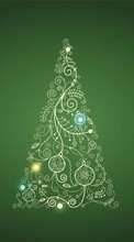 Fir-trees, New Year, Holidays, Christmas, Xmas per Sony Ericsson Xperia ray