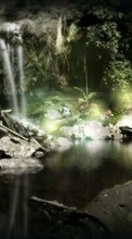Scaricare immagine Fantasy,Landscape,Rivers sul telefono gratis.