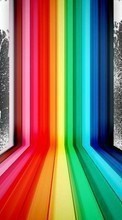 Scaricare immagine Backgrounds, Rainbow sul telefono gratis.