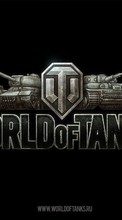 Scaricare immagine Background, Games, World of Tanks, Logos sul telefono gratis.