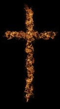 Background, Crosses, Fire