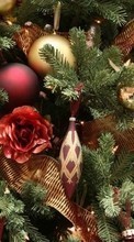 Scaricare immagine Background, New Year, Objects, Holidays, Christmas, Xmas sul telefono gratis.