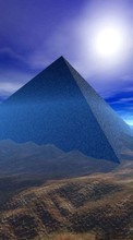 Scaricare immagine Background, Pyramids sul telefono gratis.