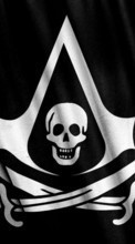 Background, Pirats, Skeletons per LG KS360
