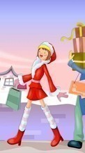 Scaricare immagine Background,Holidays,Christmas, Xmas sul telefono gratis.