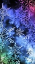 Background, Snowflakes per HTC Desire C