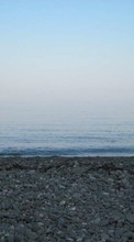 Scaricare immagine Pebble, Sea, Landscape, Beach sul telefono gratis.