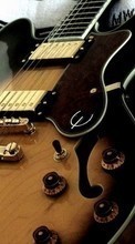 Scaricare immagine Music, Instrument, Guitars, Objects sul telefono gratis.