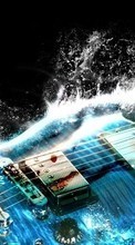 Scaricare immagine Guitars,Music,Objects sul telefono gratis.