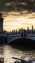 Scaricare immagine Cities, London, Bridges, Landscape, Rivers sul telefono gratis.