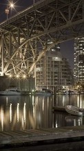 Cities, Bridges, Night, Landscape per LG Optimus Vu