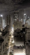 Scaricare immagine Cities, Night, Landscape sul telefono gratis.