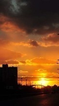 Scaricare immagine Cities,Landscape,Sunset sul telefono gratis.