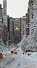 Scaricare immagine Cities,Landscape,Winter sul telefono gratis.