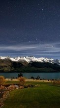 Scaricare immagine Mountains, Sky, Lakes, Landscape sul telefono gratis.
