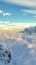 Scaricare immagine Landscape, Sky, Mountains sul telefono gratis.