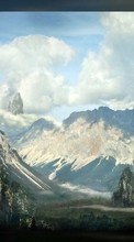 Scaricare immagine 240x400 Landscape, Sky, Mountains sul telefono gratis.