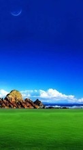 Scaricare immagine 128x160 Landscape, Sky, Mountains sul telefono gratis.