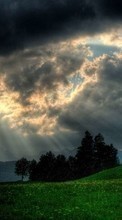 Scaricare immagine Mountains,Clouds,Landscape sul telefono gratis.