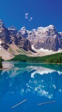 Scaricare immagine Mountains, Lakes, Landscape sul telefono gratis.