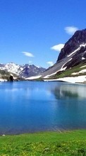 Scaricare immagine 240x400 Landscape, Mountains, Lakes sul telefono gratis.