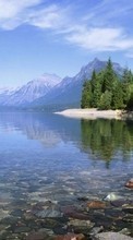 Scaricare immagine Mountains,Lakes,Landscape,Nature sul telefono gratis.