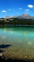 Scaricare immagine Mountains,Lakes,Landscape,Nature sul telefono gratis.
