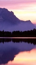 Scaricare immagine Mountains, Lakes, Nature, Water sul telefono gratis.