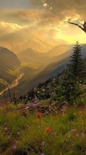Scaricare immagine 320x480 Landscape, Mountains sul telefono gratis.