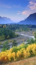 Mountains,Landscape,Rivers per Sony Ericsson K790