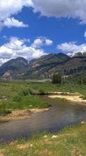 Scaricare immagine Landscape, Rivers, Mountains sul telefono gratis.