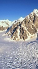 Scaricare immagine Mountains, Landscape, Snow sul telefono gratis.