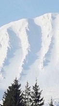 Scaricare immagine Mountains, Landscape, Snow sul telefono gratis.